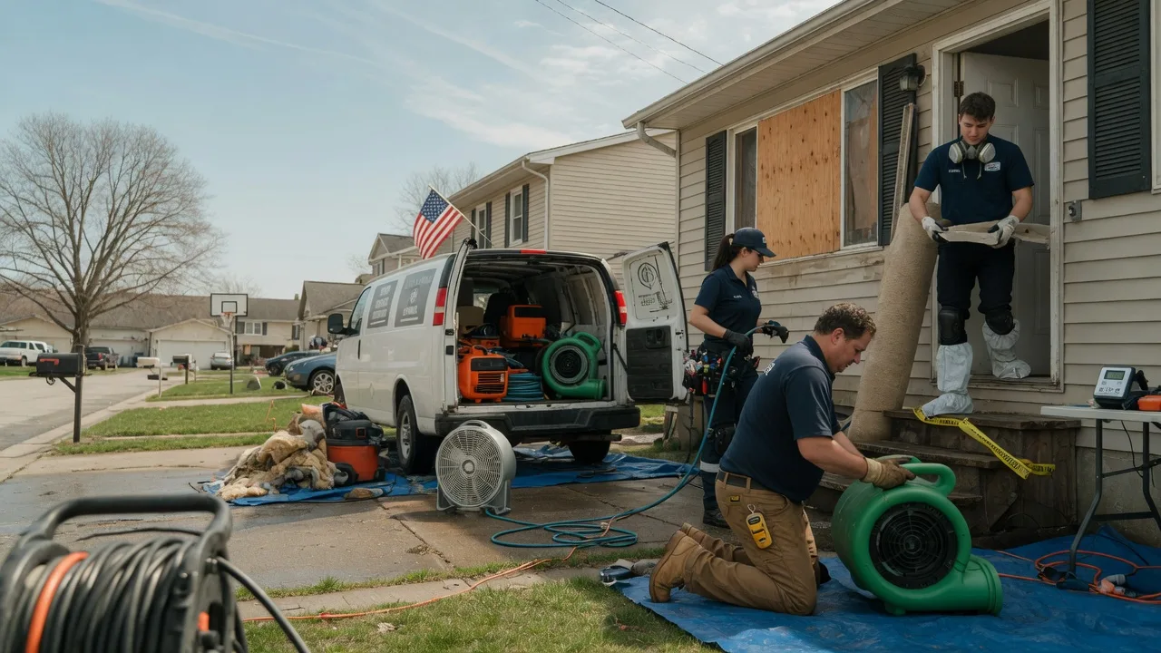 Water Damage Restoration in Cannon Ball, ND near me